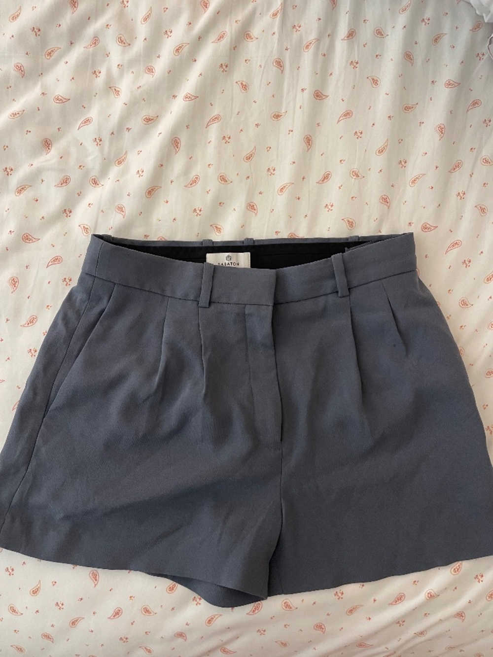 Aritzia Babaton Pleated Mini Shorts Size 6